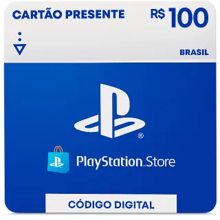 100.00 BRL PlayStation gift card - BRAZIL