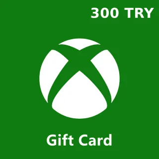 300.00 TRY Xbox Gift Card - TURKEY