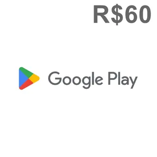 Google Play 60 BRL Gift Card - Brazil (2x 30 BRL)
