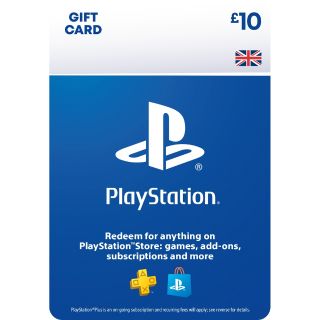 PlayStation Store £10 (GBP) Gift Card - UK