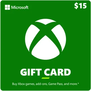 XBOX 15 USD Gift Card (U.S Region)