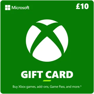 £10.00 Xbox Digital Gift Card - UK