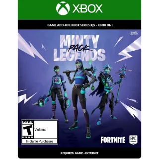 Fortnite Minty Legends Pack DLC - Xbox