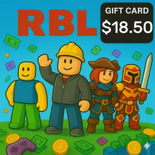 $18.50 USD Gift Card RBL (AUTO DELIVERY)⚡⚡