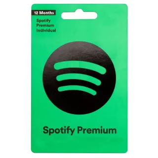 12-month subscription -Spotify Premium (Brazil)