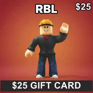 $25 USD Gift Card RBL (AUTO DELIVERY)⚡⚡