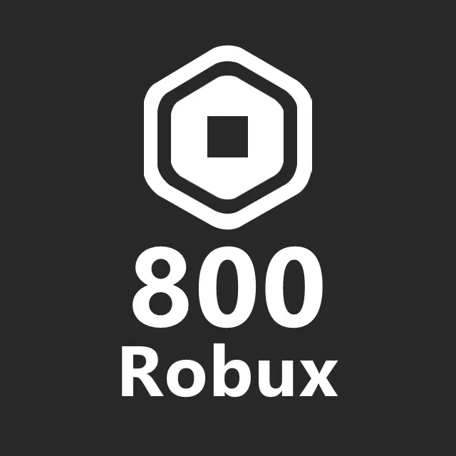 800 Robux - Roblox Gift Card (Instant Delivery) - Roblox Gift Cards ...