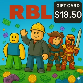 $18.50 USD Gift Card RBL (AUTO DELIVERY)⚡⚡