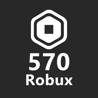 570 Robux - Roblox Gift Card (Auto Delivery)