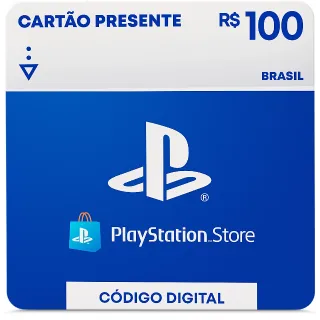 100.00 BRL PlayStation gift card - Brazil