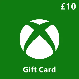 10.00 GBP Xbox gift card - UK