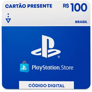 100.00 BRL PlayStation gift card - Brazil