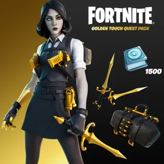 Fortnite Golden Touch Quest Pack (European Download Code)