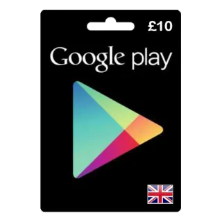 Google Play Gift Card - 10£ UK  🇬🇧