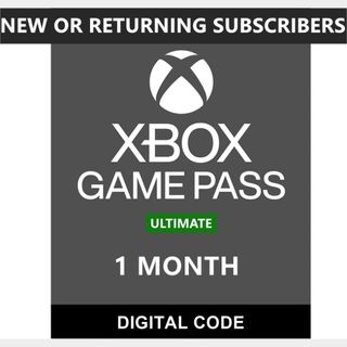 Xbox Game Pass Ultimate 1 Month - Xbox Live - Digital Code