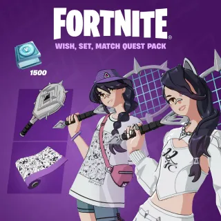Fortnite - Wish, Set, Match Quest Pack (U.S. Digital Code)