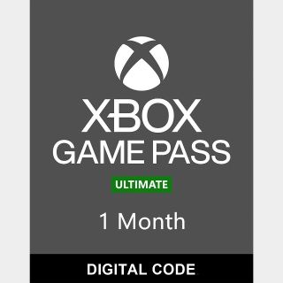  Xbox Game Pass Ultimate (1 Month) Auto Delivery