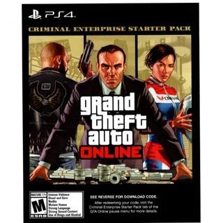 GTA Online: Criminal Enterprise Starter Pack DLC - PS4