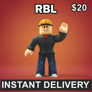 $20.00 Gift Card RBL (AUTO DELIVERY)⚡⚡