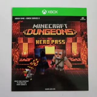 Minecraft Dungeons Hero Pass Upgrade - Xbox (Digital)