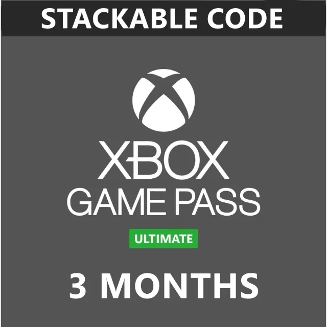 Xbox 3 month ultimate game on sale pass digital download