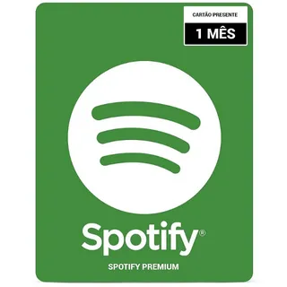 1-month subscription -Spotify Premium (Brazil)