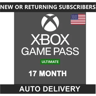 Xbox 17 Month Ultimate Game Pass (READ THE DESCRIPTION)!  