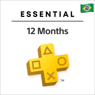 12-month PlayStation Plus Essential (Brazil Only)