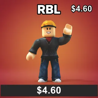 $4.60 Gift Card RBL (AUTO DELIVERY)⚡⚡