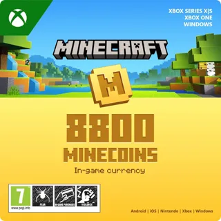 Minecraft Minecoins Pack: 8800 Coins