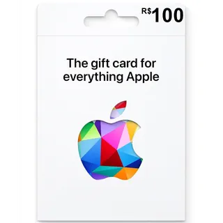 Apple 100 BRL Gift Card - BRAZIL