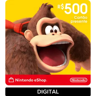 Nintendo eShop 500 BRL Gift Card - Brazil