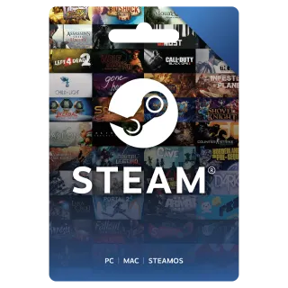 Steam 50,00 R$ (BRL - Brazil) Gift Card