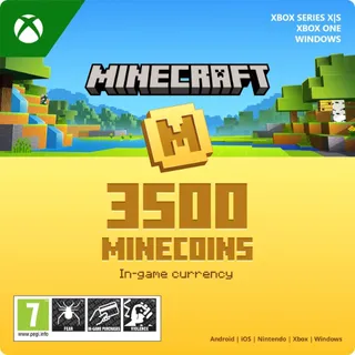 Minecraft Minecoins Pack: 3500 Coins