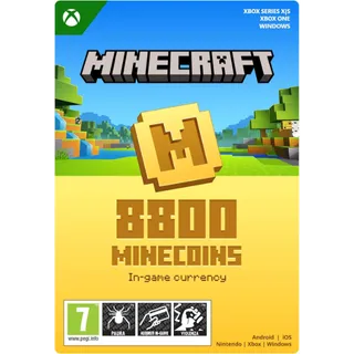 Minecraft Minecoins Pack: 8800 Coins