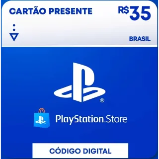 35.00 BRL PlayStation gift card - Brazil