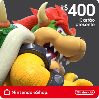 Nintendo eShop 400 BRL Gift Card - Brazil