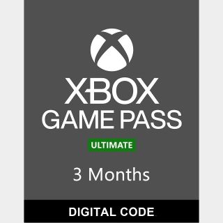 Xbox Game Pass 3 Month Ultimate (GLOBAL) READ THE DESCRIPTION!