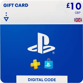 10£ PlayStation Store Gift Card - UK 🇬🇧