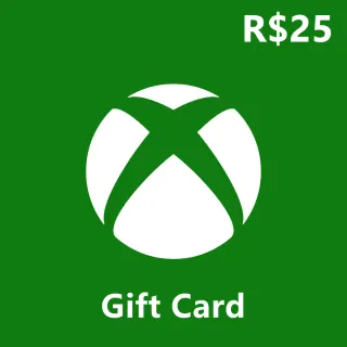 25.00 BRL Xbox gift card - Brazil