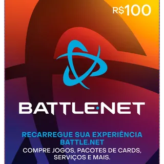 Battle.Net 100 BRL Gift Card - BRAZIL