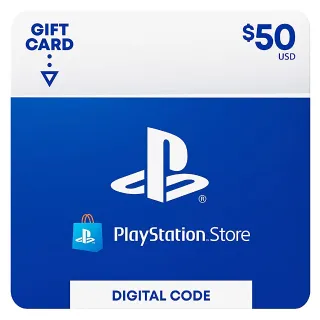 PSN $50 (USD) Gift Card [INSTANT DELIVERY]