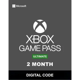 Xbox Game Pass (2 Month) Ultimate (New Users only)