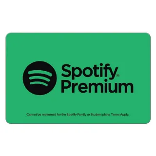 6-month subscription -Spotify Premium (Brazil) 2 x 3 months