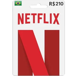 Netflix 210,00 R$ (BRL - Brazil) Gift Card