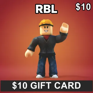 $10.00 USD Gift Card RBL (AUTO DELIVERY)⚡⚡