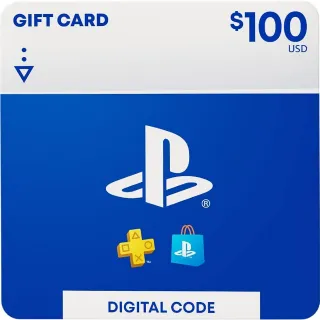 PSN $100 (USD) Gift Card [INSTANT DELIVERY] (2x $50)