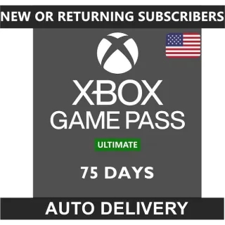 75 Days - Xbox Game Pass Ultimate