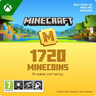 Minecraft Minecoins Pack: 1720 Coins