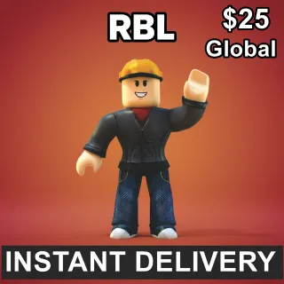 $25 USD Gift Card RBL (AUTO DELIVERY)⚡⚡